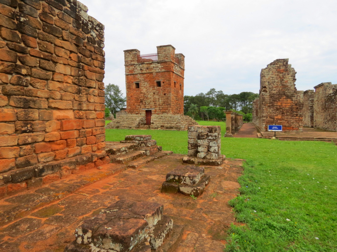 Mission jésuite guarani de Trinidad del Paraná.