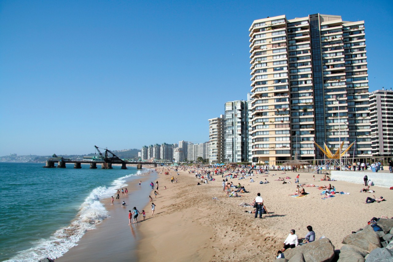 Plage de Viña del Mar