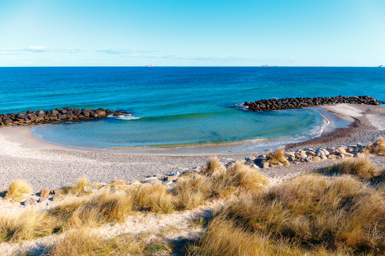 Plage de Skagen.