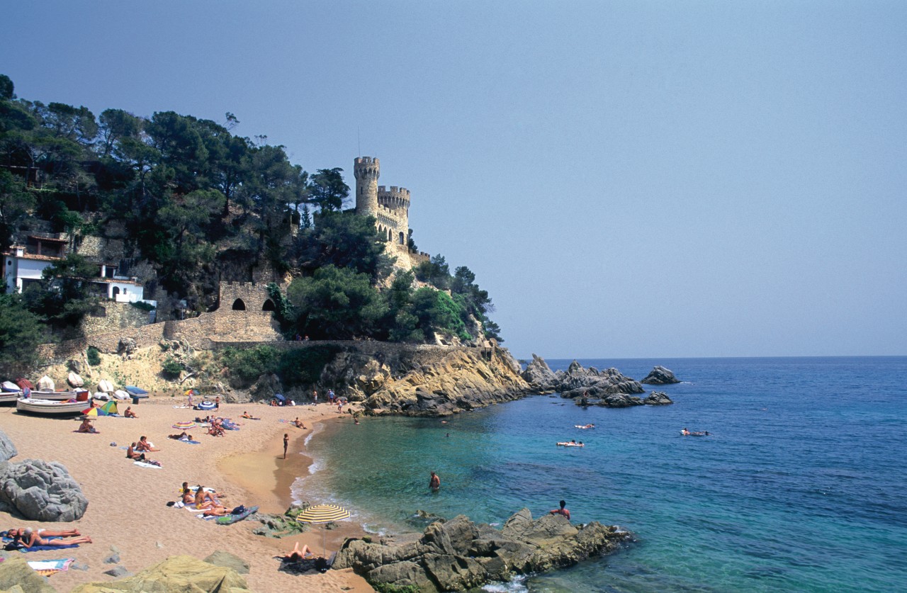 Lloret de Mar sur la Costa Brava.