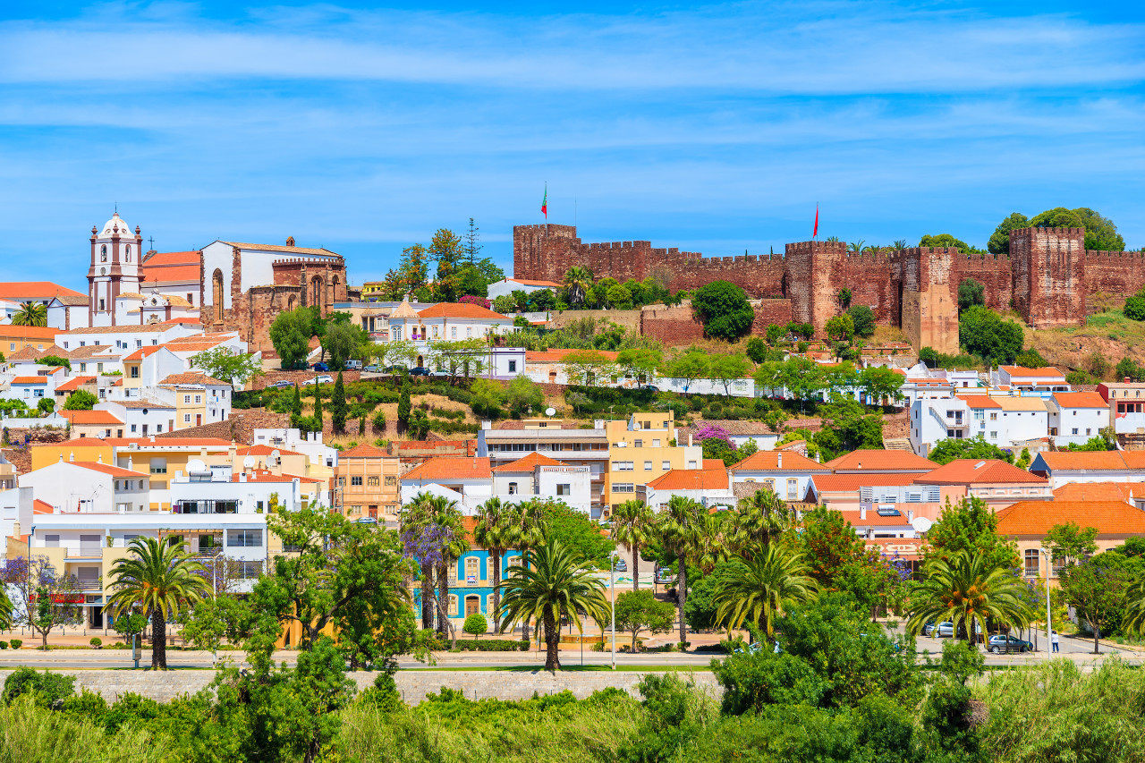 La ville de Silves.