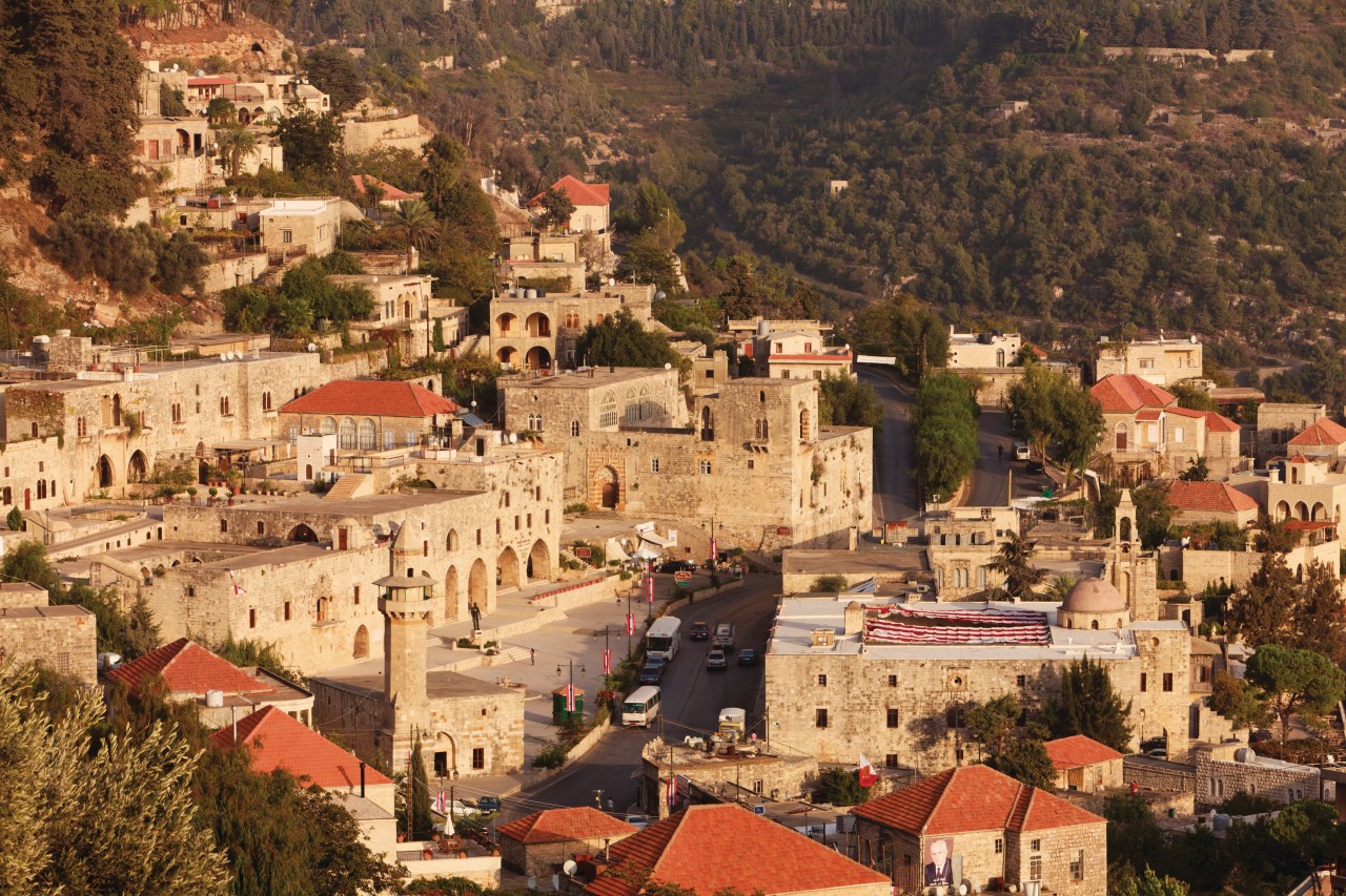 Panorama sur Deir el-Qamar