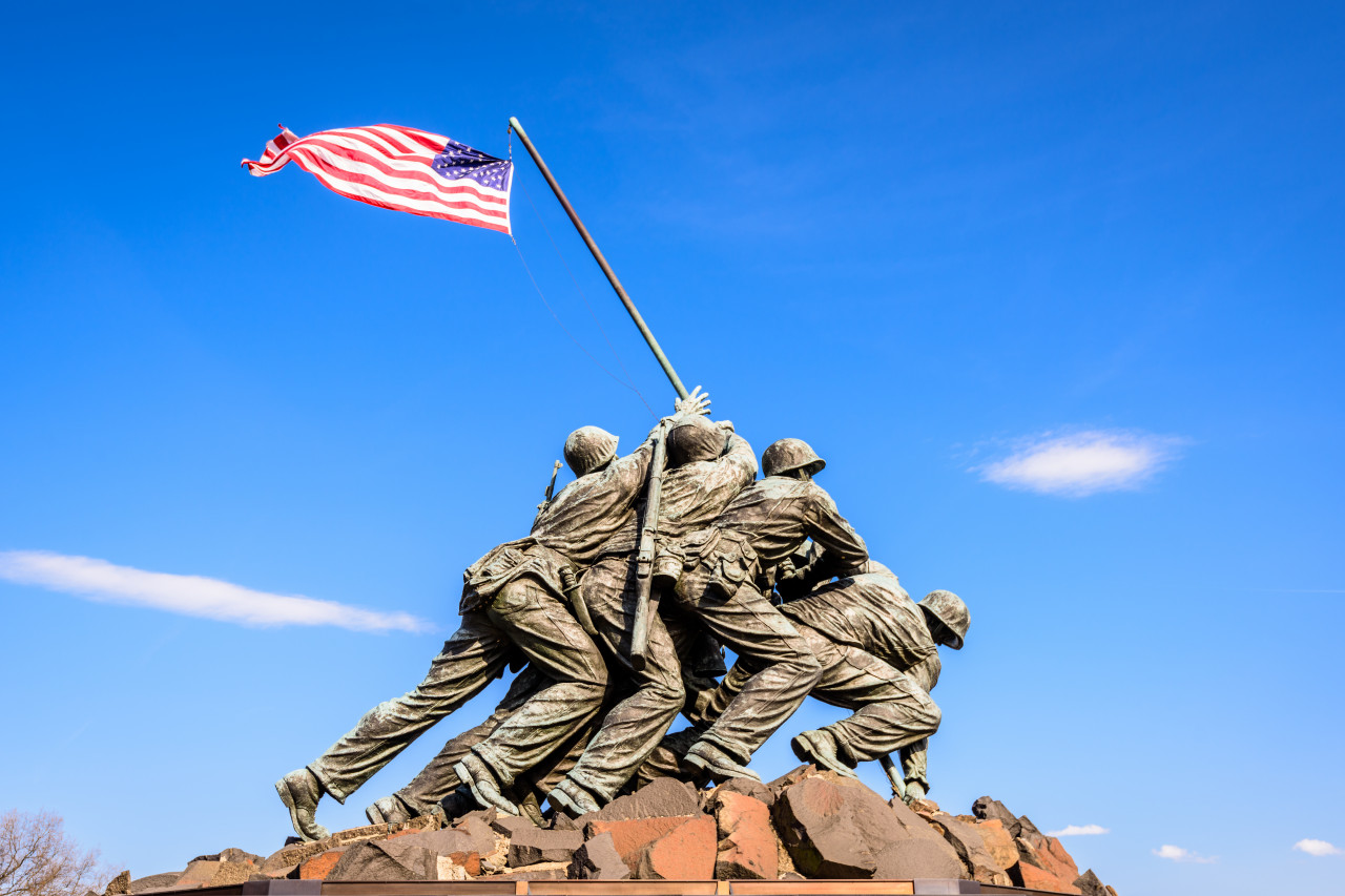 U.S. Marine Corps War Memorial.