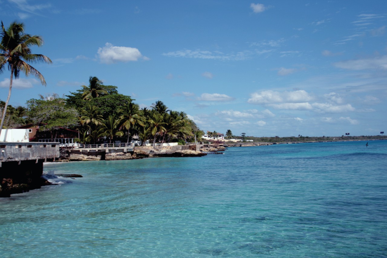 Plage de Boca chica.