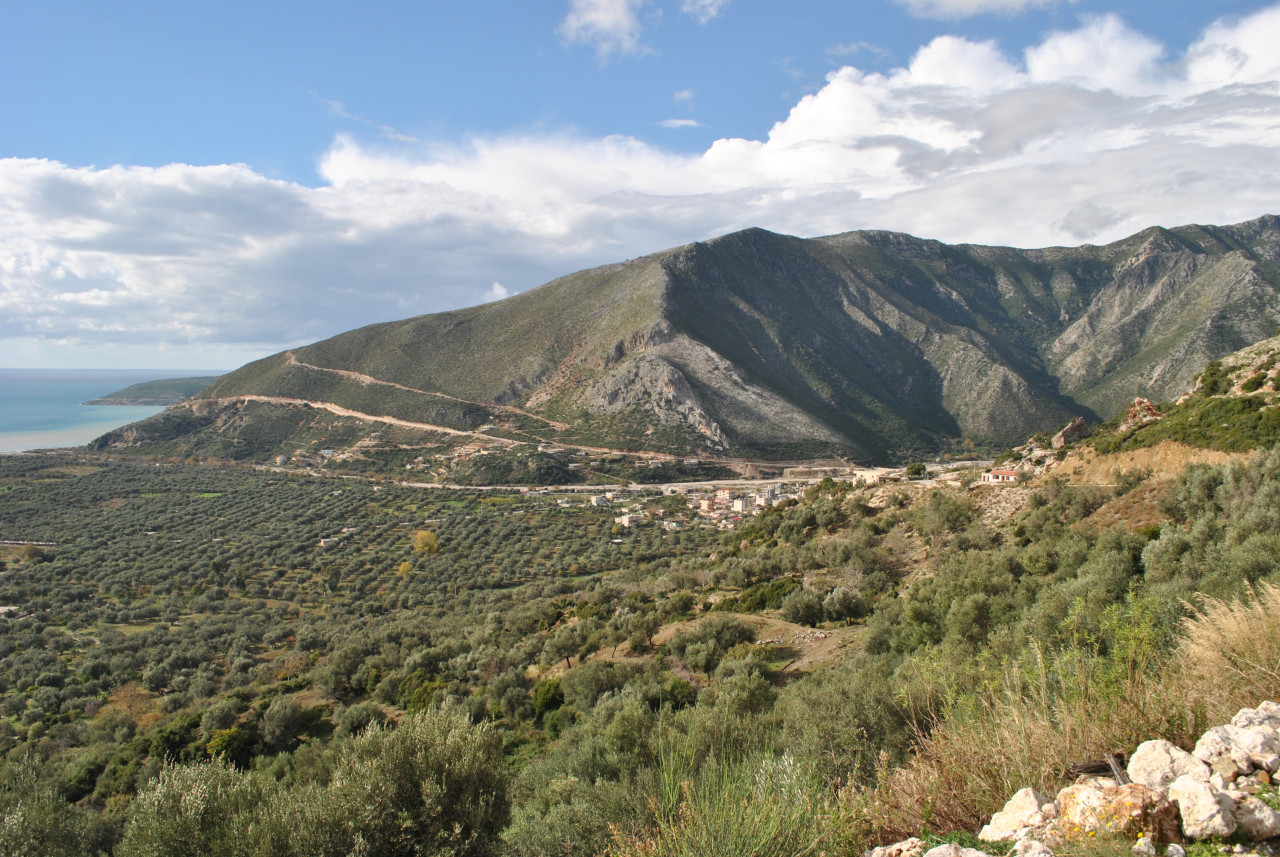 La route de la Riviera.