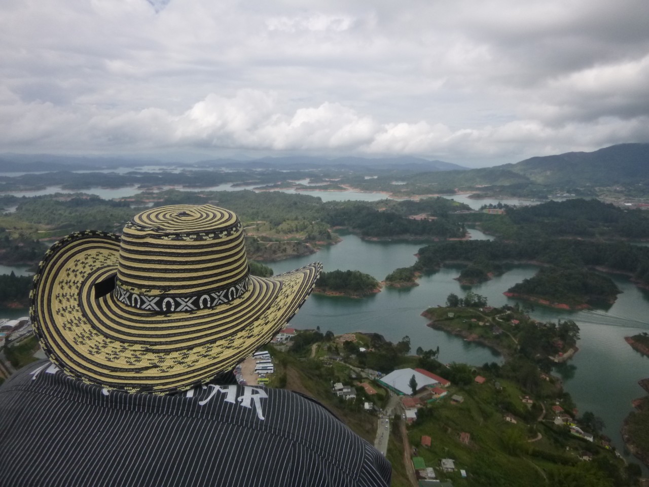 Vue panoramique depuis le Peñón de Guatapé.