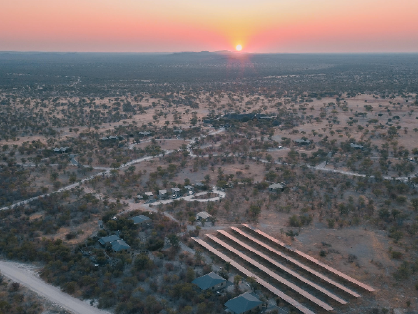 Ansicht Aerian du Etosha Sud